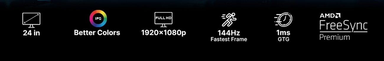 Pixio PX248 Prime Advanced Gaming Monitor